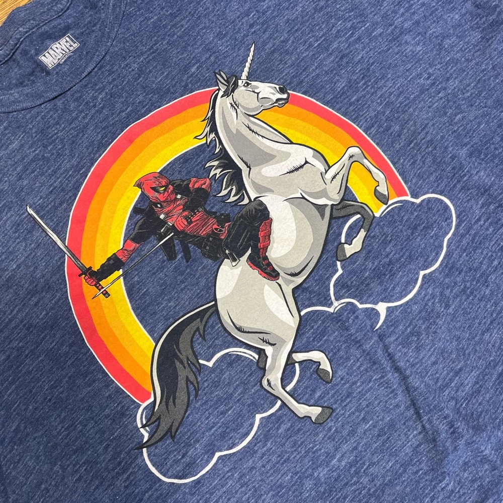 Marvel XXL Blue T-shirt
